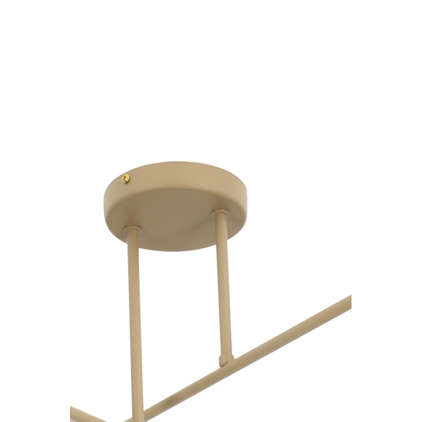 Brilagi - Piestiprināma griestu lampa VIRGO 4xE14/40W/230V krēmkrāsas/zeltaina