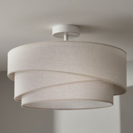 Brilagi - Piestiprināma griestu lustra ARROW 1xE27/60W/230V, Ø 45 cm, bēša