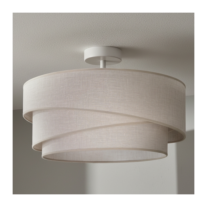 Brilagi - Piestiprināma griestu lustra ARROW 1xE27/60W/230V, Ø 45 cm, bēša