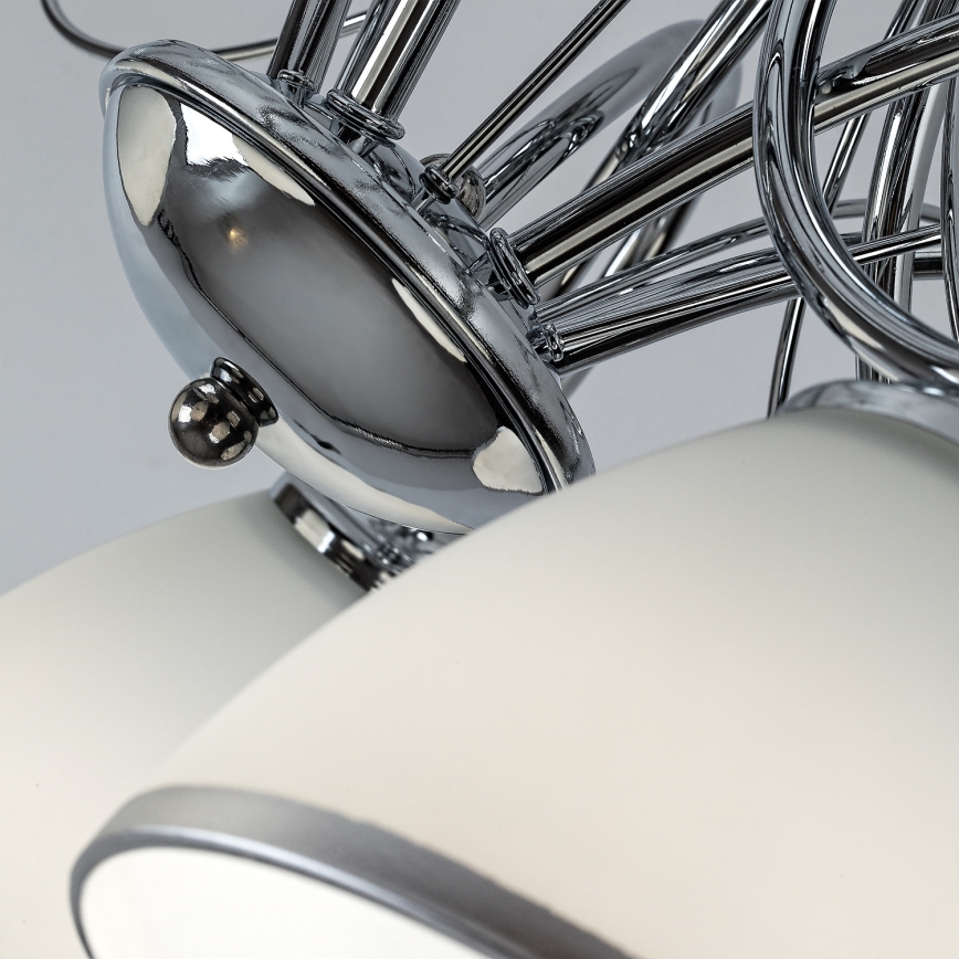 Brilagi - Piestiprināma griestu lustra FRED 5xE27/60W/230V, diametrs 59 cm, spīdīgs hroms