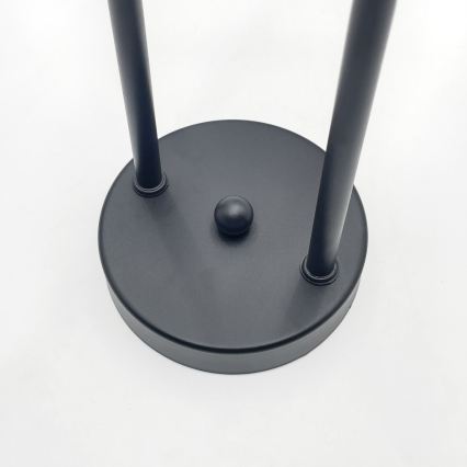 Brilagi - Piestiprināma lustra MALIVA 4xE14/15W/230V melna/dūmakaina