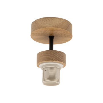 Brilagi - Piestiprināms griestu lustrs PARTY 1xE27/60W/230V Ø 10 cm ozols