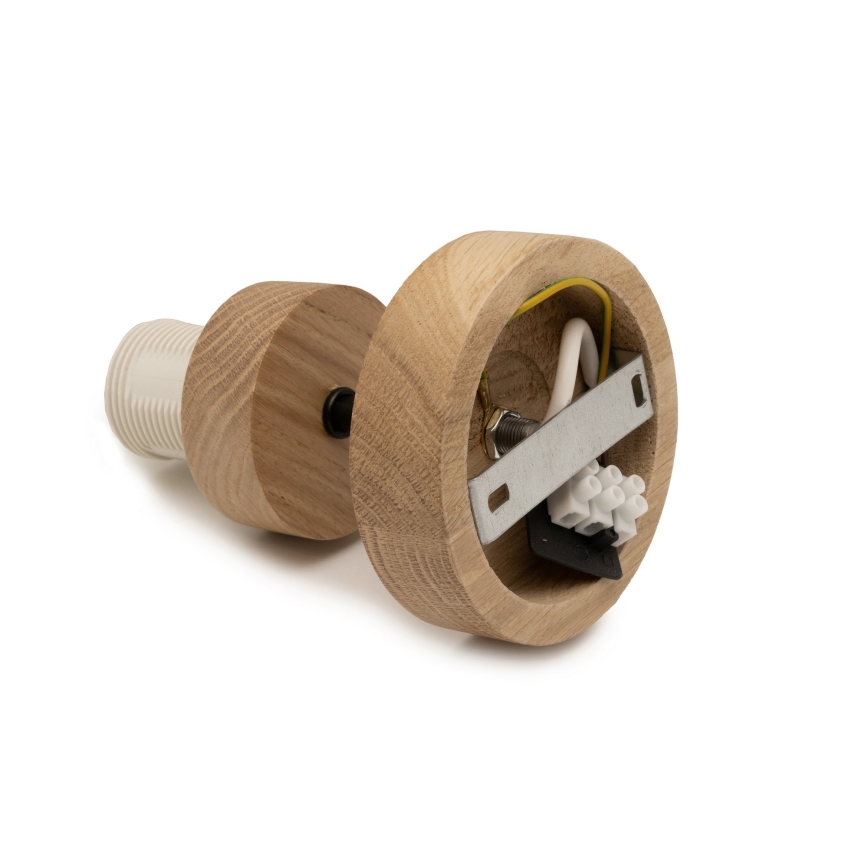 Brilagi - Piestiprināms griestu lustrs PARTY 1xE27/60W/230V Ø 10 cm ozols