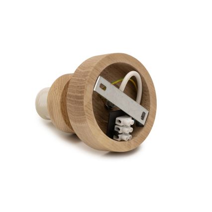 Brilagi - Piestiprināms griestu lustrs PARTY 1xE27/60W/230V Ø 10 cm ozols