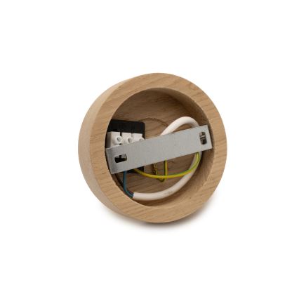 Brilagi - Piestiprināms griestu lustrs PARTY 1xE27/60W/230V Ø 10 cm ozols