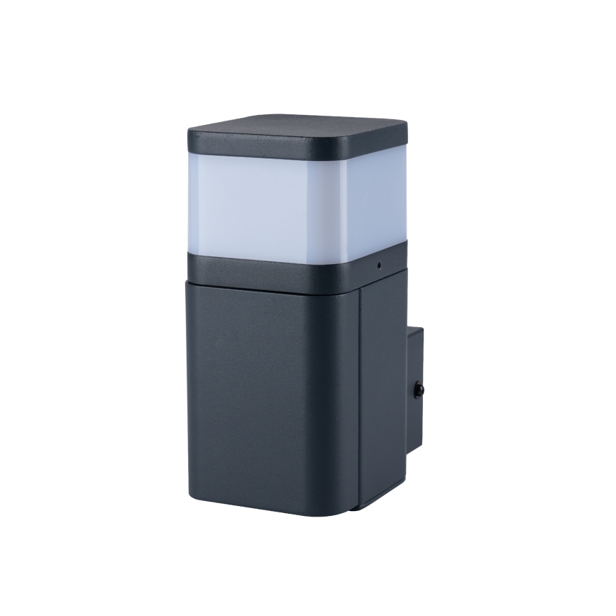 Brilagi - Āra sienas lampa ar SCHUKO kontaktligzdu PILLAR 1xG9/11W/230V IP44 antracīts