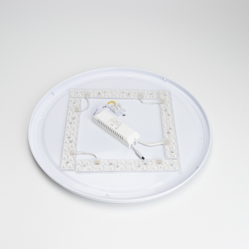 Brilagi - LED aptumšojams griestu gaismeklis PINE LED/60W/230V, koka, diametrs 52 cm, 3000-6500K + tālvadības pults