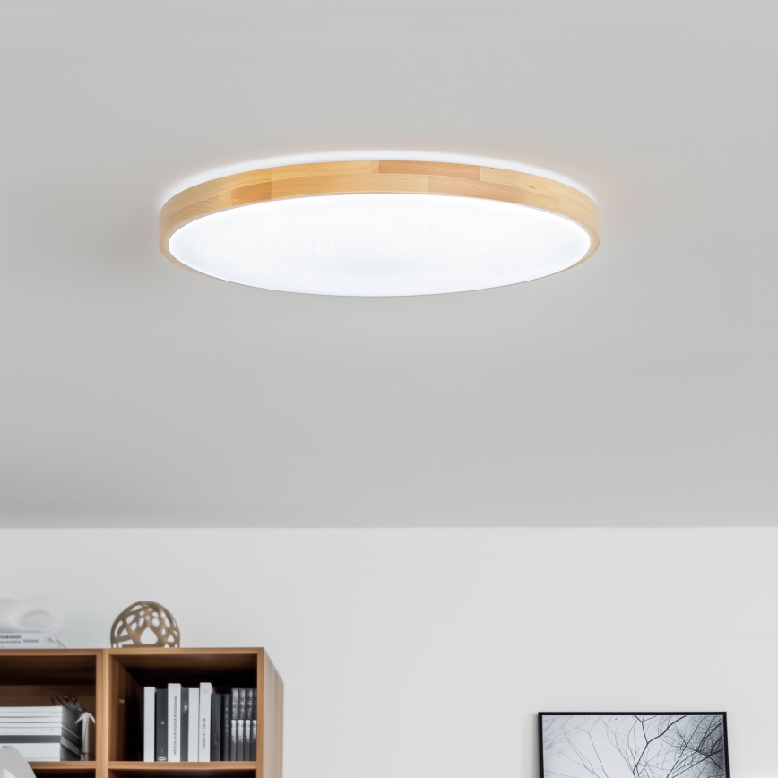 Brilagi - PINE LED regulējams griestu gaismeklis LED/60W/230V Ø 52 cm 3000-6500K + tālvadības pults
