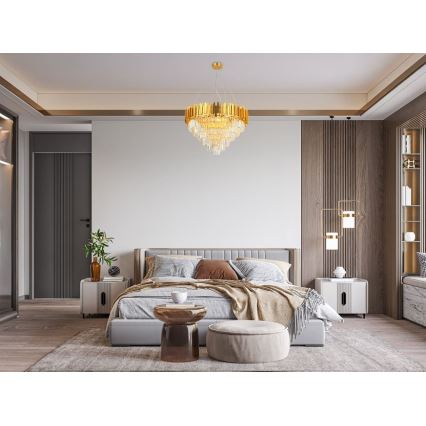 Brilagi - PLAZA griestu lustra uz troses 11xE14/40W/230V