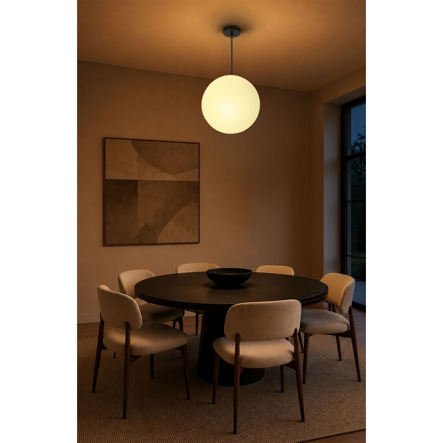 BRILAGI - POLOS pakaramā lampa ar vadu 1xE27/40W/230V Ø 30 cm melna