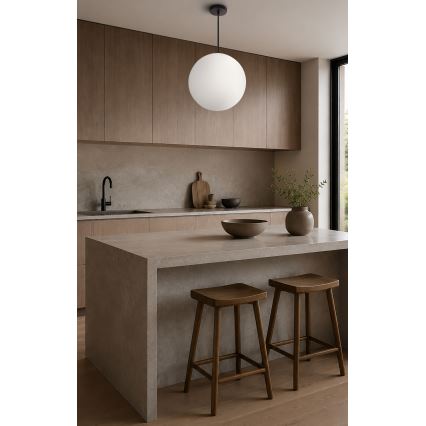 BRILAGI - POLOS pakaramā lampa ar vadu 1xE27/40W/230V Ø 30 cm melna