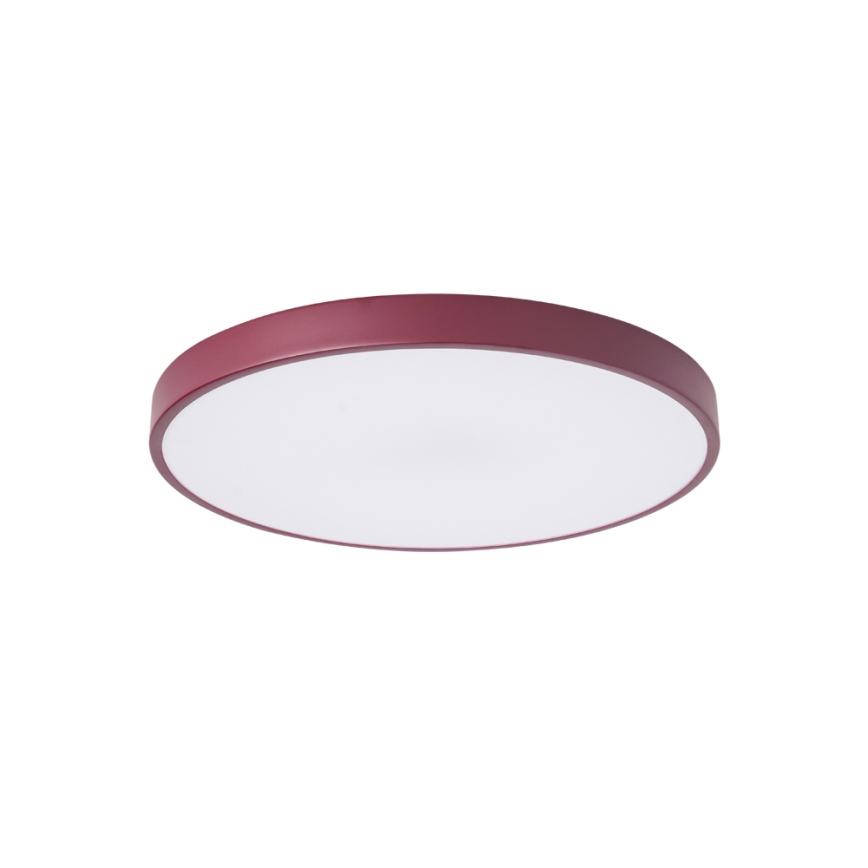 Brilagi - LED griestu gaismeklis POOL LED/60W/230V 3000/4000/6000K Ø 50 cm vīnsarkans