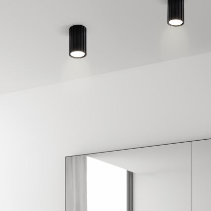 Brilagi - Punktveida gaismeklis CRISPINA 1xGU10/10W/230V 10 cm melns