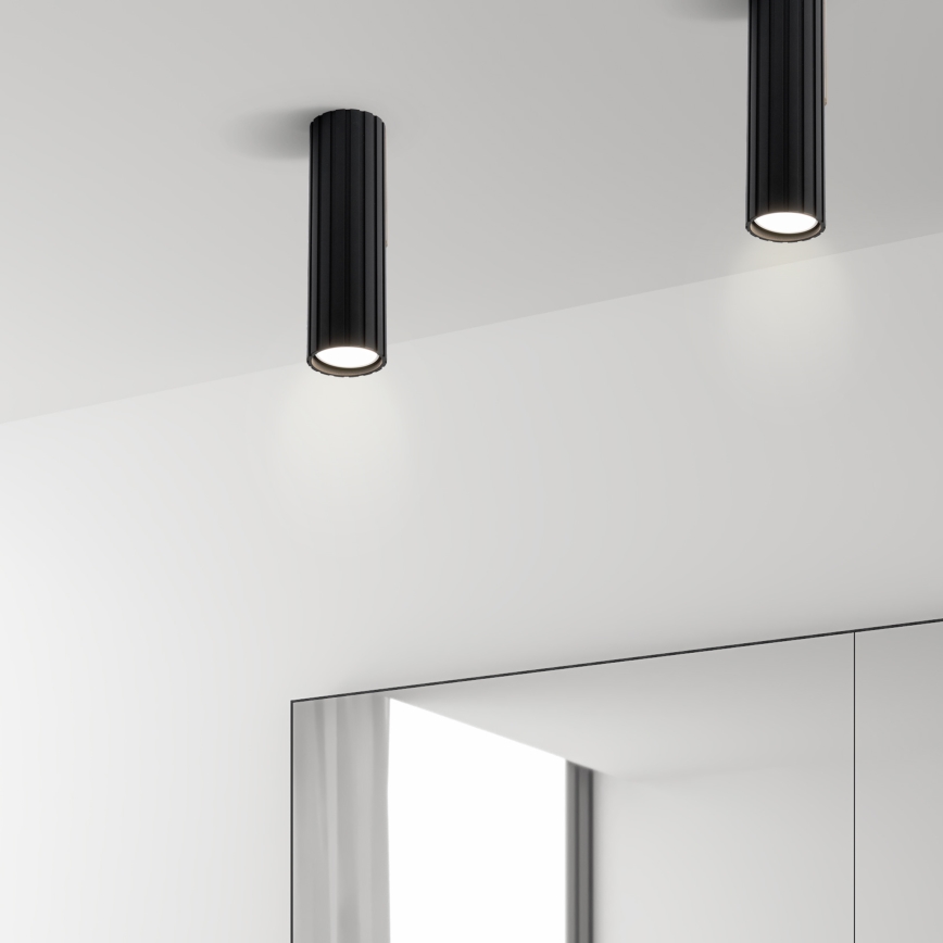 Brilagi - Punktveida gaismeklis CRISPINA 1xGU10/10W/230V 20 cm melns