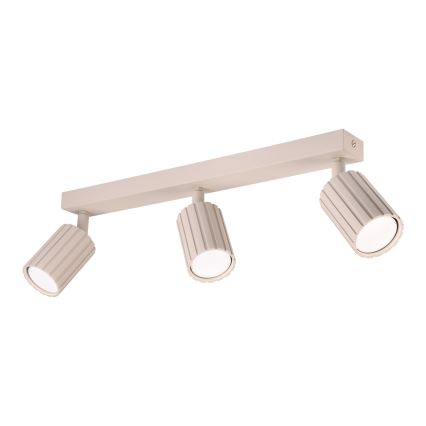 Brilagi - punktveida gaismeklis CRISPINA 3xGU10/10W/230V, bēšs