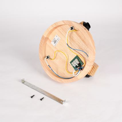 Brilagi - Punktveida gaismeklis HYGGE 3xE14/15W/230V koka/dūmaina