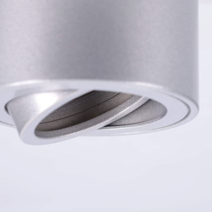 BRILAGI - Punktveida gaismeklis MIA 1xGU10/30W/230V 84x80 mm sudraba