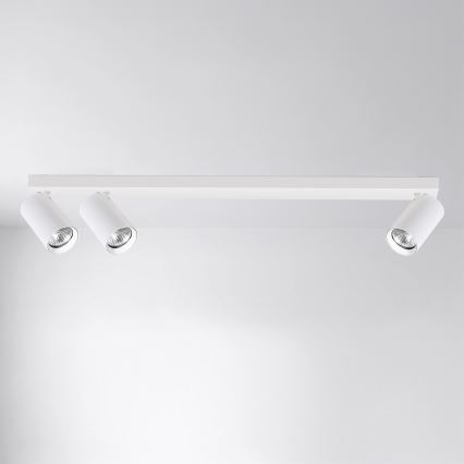 Brilagi - Punktveida gaismeklis SELE LONG 3xGU10/30W/230V balts