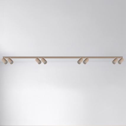 Brilagi - Punktveida gaismeklis SELE LONG 8xGU10/30W/230V bēšs