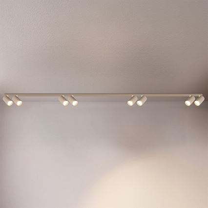 Brilagi - Punktveida gaismeklis SELE LONG 8xGU10/30W/230V bēšs