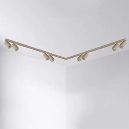 Brilagi - Punktveida gaismeklis SELE LONG 8xGU10/30W/230V bēšs