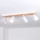 Brilagi - Punktveida gaismeklis SELE WOOD ACOUSTIC 4xGU10/30W/230V balts/koka