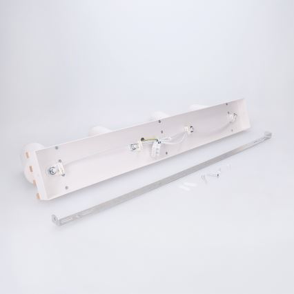 Brilagi - Punktveida gaismeklis SELE WOOD ACOUSTIC 4xGU10/30W/230V balts/koka