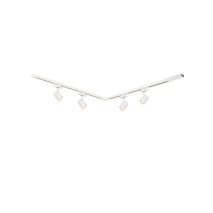 Brilagi - Punktveida gaismeklis sliežu sistēmai HUSKY 4xGU10/10W/230V balts