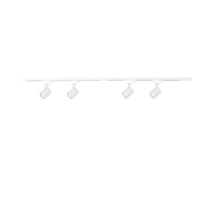 Brilagi - Punktveida gaismeklis sliežu sistēmai HUSKY 4xGU10/10W/230V balts