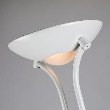 Brilagi - Regulējama grīdas lampa SCARLETT 1xR7s/230W/230V + 1xG9/40W balta