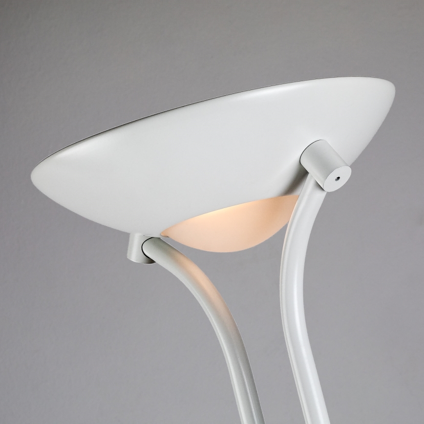 Brilagi - Regulējama grīdas lampa SCARLETT 1xR7s/230W/230V + 1xG9/40W balta