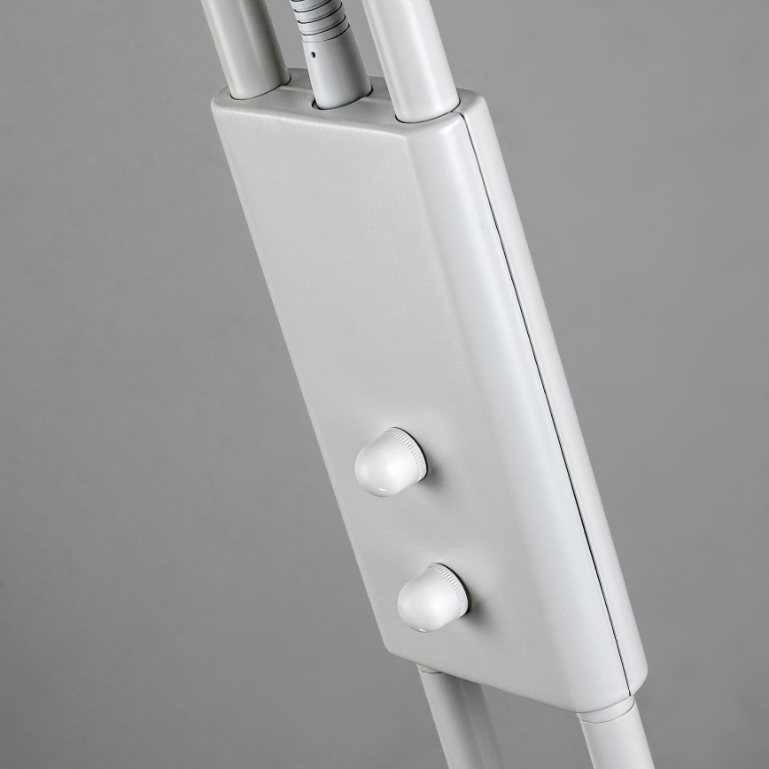 Brilagi - Regulējama grīdas lampa SCARLETT 1xR7s/230W/230V + 1xG9/40W balta