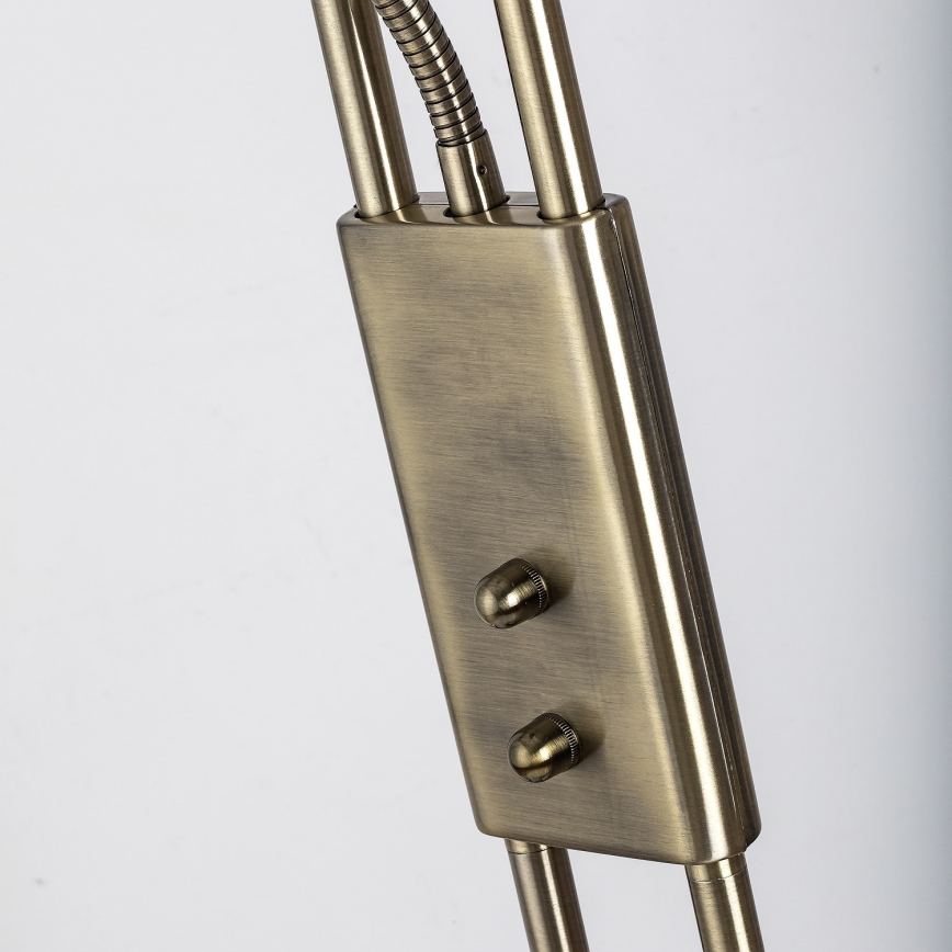 Brilagi - Regulējama grīdas lampa SCARLETT 1xR7s/230W/230V + 1xG9/40W, bronzas krāsā