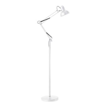 Brilagi - Regulējama grīdas lampa TASKER 1xE27/60W/230V 184 cm balta