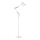 Brilagi - Regulējama grīdas lampa TASKER 1xE27/60W/230V 184 cm balta