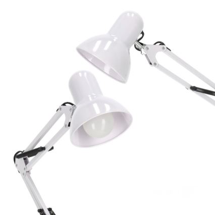 Brilagi - Regulējama grīdas lampa TASKER 1xE27/60W/230V 184 cm balta