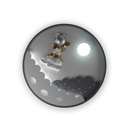 Brilagi - regulējama LED bērnu griestu lampa ASTRO LED/68W/230V 3000-6000K Ø 49 cm + tālvadības pults