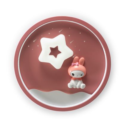 Brilagi - LED ar regulējamu spilgtumu bērnu griestu lampa BUNNY LED/83W/230V 3000-6000K Ø 49 cm + tālvadības pults