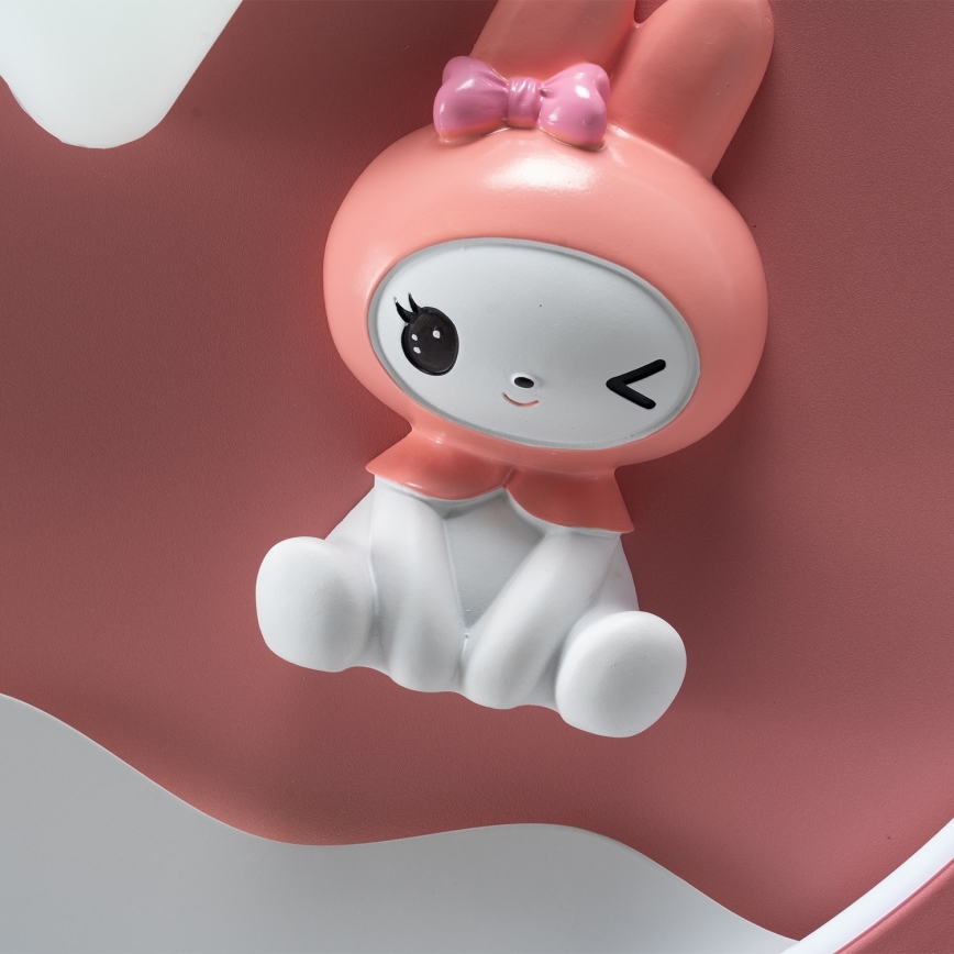 Brilagi - LED ar regulējamu spilgtumu bērnu griestu lampa BUNNY LED/83W/230V 3000-6000K Ø 49 cm + tālvadības pults