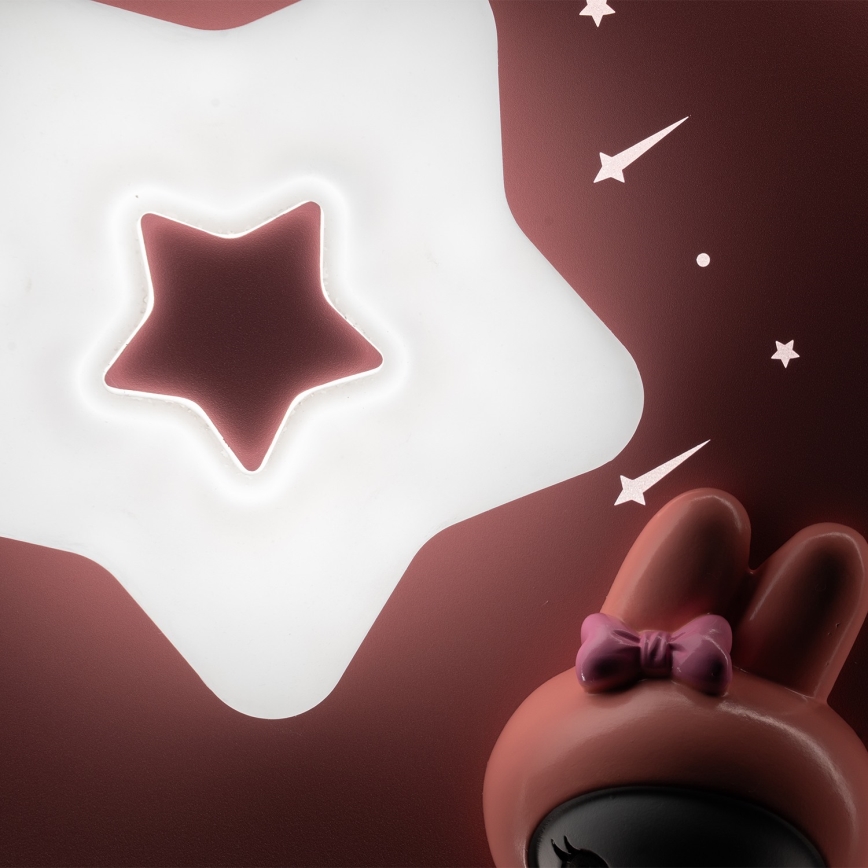 Brilagi - LED ar regulējamu spilgtumu bērnu griestu lampa BUNNY LED/83W/230V 3000-6000K Ø 49 cm + tālvadības pults