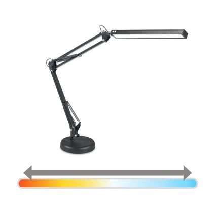 Brilagi - regulējama LED galda lampa 2 vienā USB VARIO LED/14W/5V 3000-6000K melna