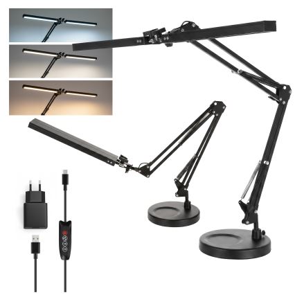BRILAGI - regulējama LED galda lampa VARIO LED/15W/230V 3000-6000K melna