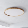 BRILAGI - Regulējama LED griestu lampa ALSON LED/72W/230V 3000-6500K ozols Ø 78 cm + tālvadības pults