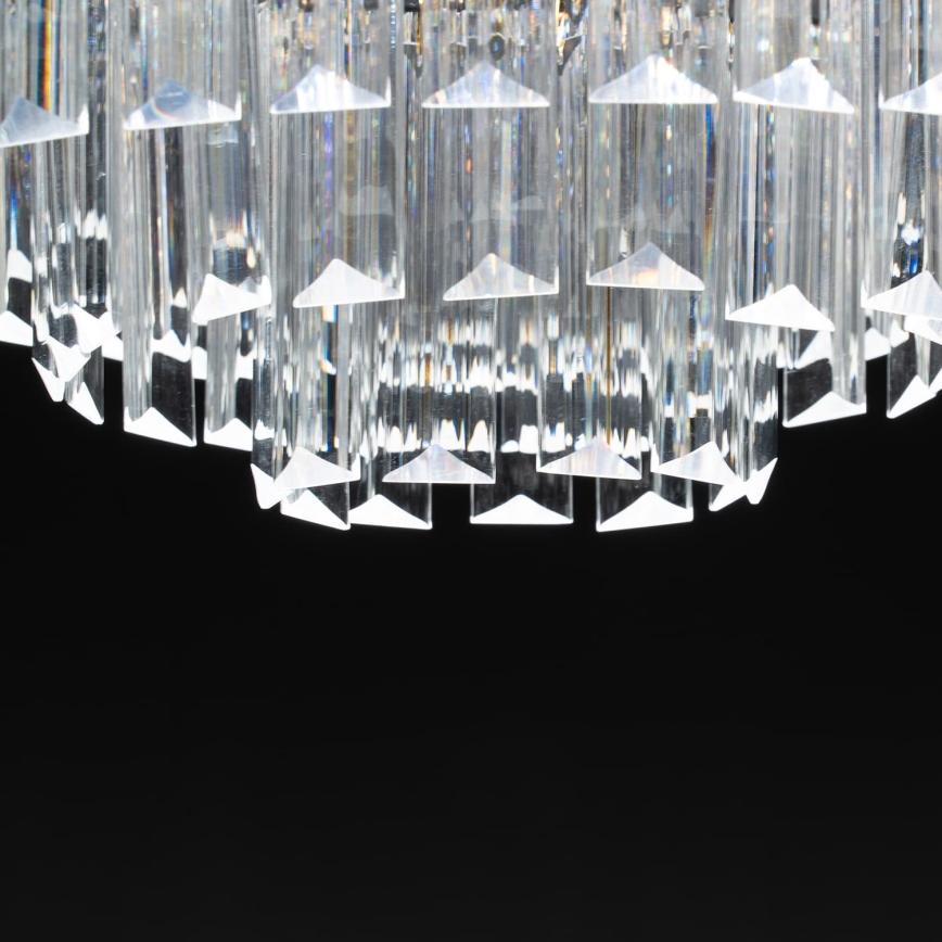 BRILAGI - LED aptumšojams griestu gaismeklis CROWN LED/41W/230V 3000–6000K Ø48 cm melns + tālvadība