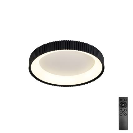 Brilagi - LED dimējams griestu gaismeklis FALCON MODERN LED/30W/230V 3000–6500K Ø 40 cm melns + tālvadības pults