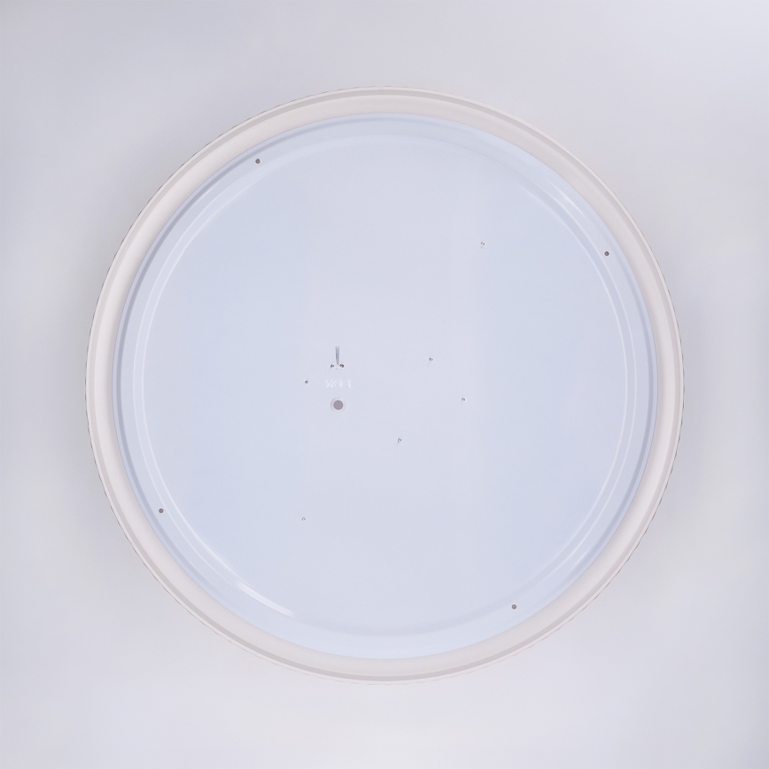 Brilagi - LUCIA LED aptumšojams griestu gaismeklis, 60 W, 230 V, 3000–6500 K, diametrs 59 cm, bēšs, ar tālvadības pulti