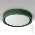 Brilagi - Regulējama LED griestu lampa MATTEO LED/48W/230V 3000-6500K Ø 41 cm zaļa + tālvadības pults