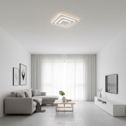 Brilagi - MODERN LED griestu gaismeklis ar regulējamu spilgtumu LED/72W/230V 3000-6000K 46,6x46,6 cm + ar tālvadības pulti