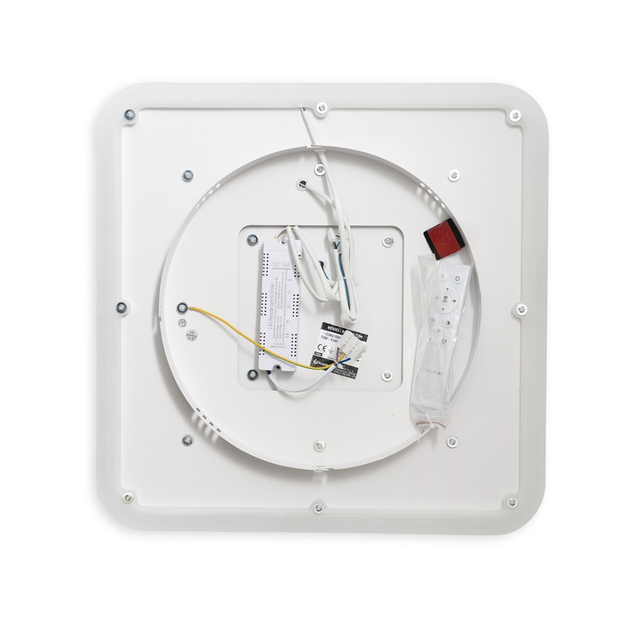 Brilagi - MODERN LED griestu gaismeklis ar regulējamu spilgtumu LED/72W/230V 3000-6000K 46,6x46,6 cm + ar tālvadības pulti