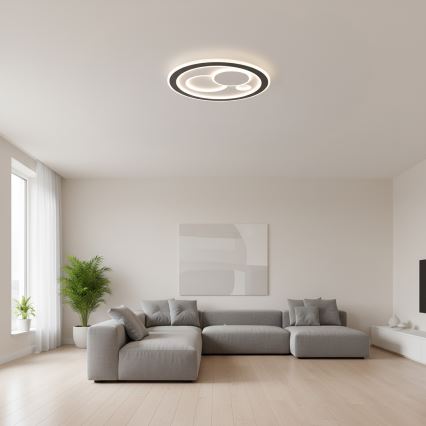 Brilagi - dimējama LED griestu lampa MODERN LED/89W/230V 3000-6000K Ø 47 cm + tālvadības pults
